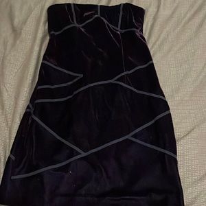 Silence + noise velvet mini dress